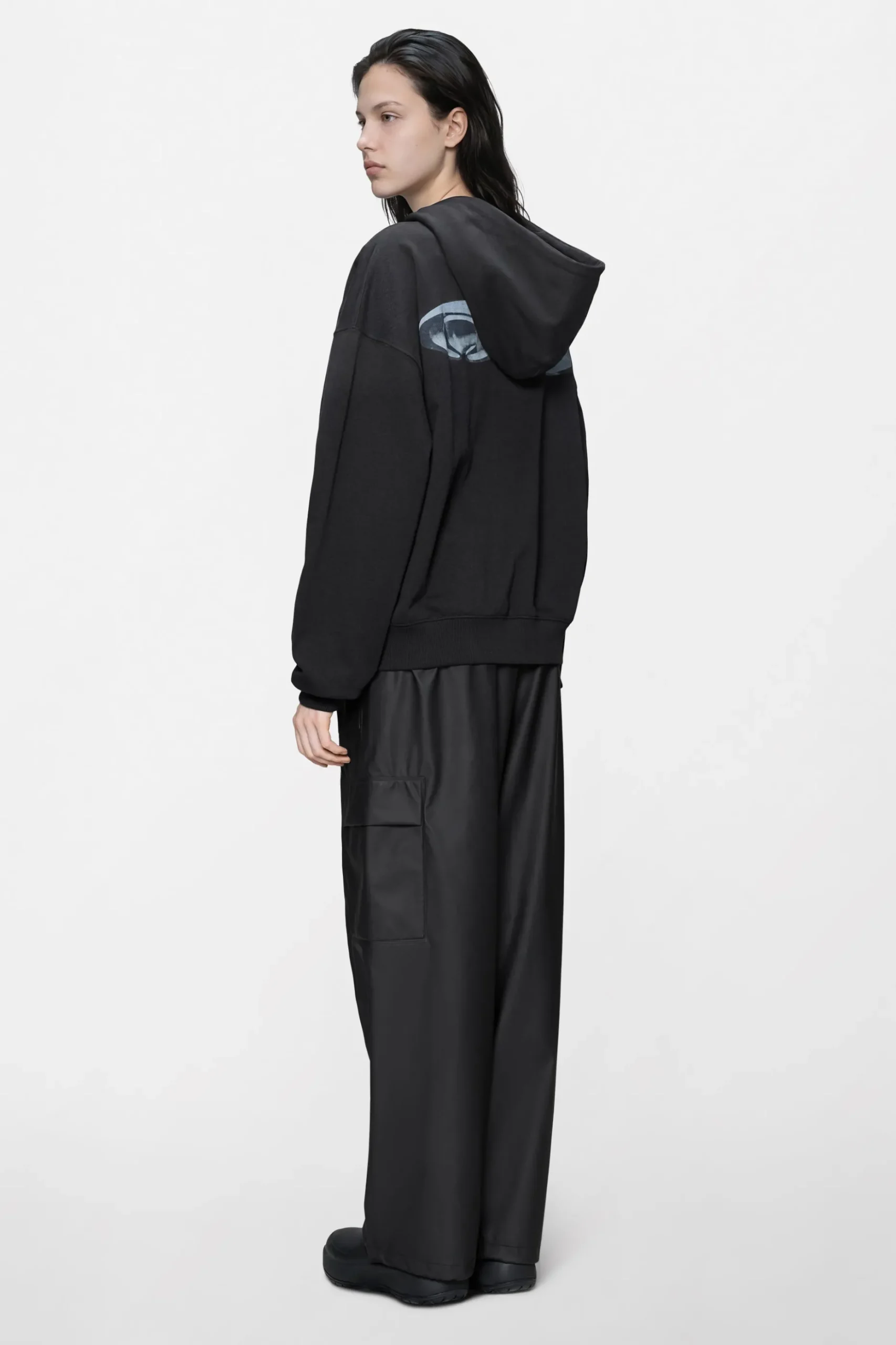 Classic Zip Hoodie Splash 3D