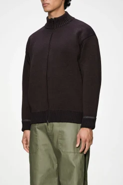 Sowa Knit Zip Cardigan