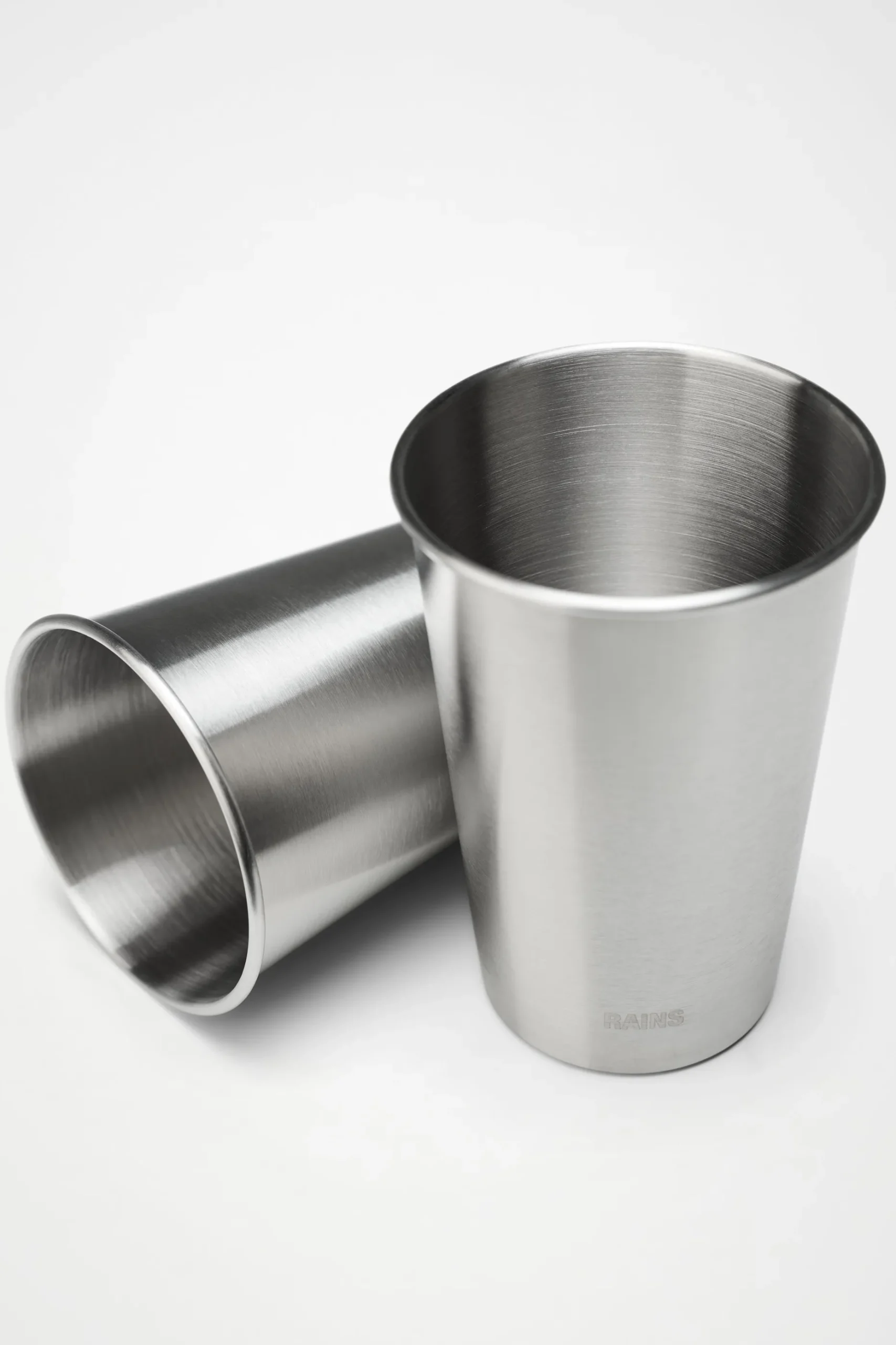Stainless Steel 2-Pack Cups 500ml