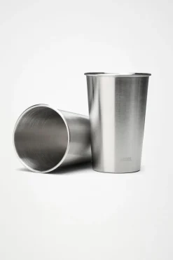 Stainless Steel 2-Pack Cups 500ml