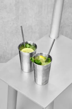 Stainless Steel 2-Pack Cups 500ml