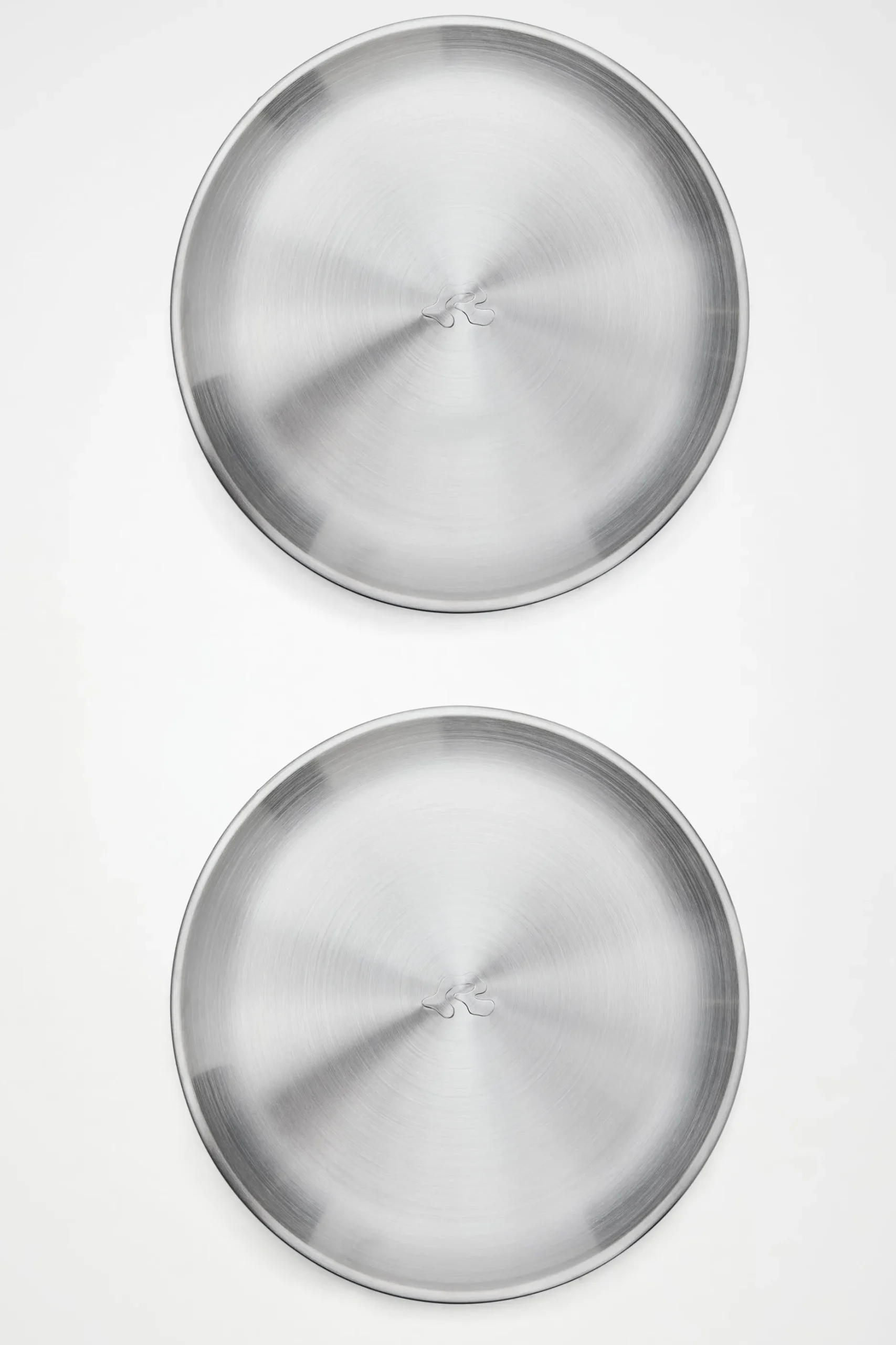 Stainless Steel 2-Pack Plates