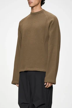 Waffle Long Sleeve T-Shirt Rains